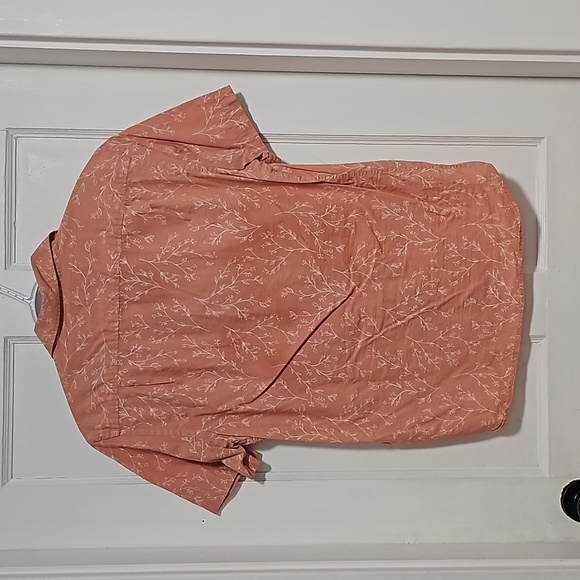 Black Brown 1826 Button Down Short Sleeve - Size S - Pink - Picture 2 of 3